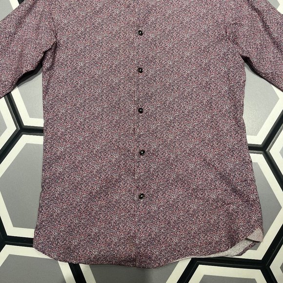 Ted Baker Floral Pattern Shirt Size 2 - Picture 4 of 6